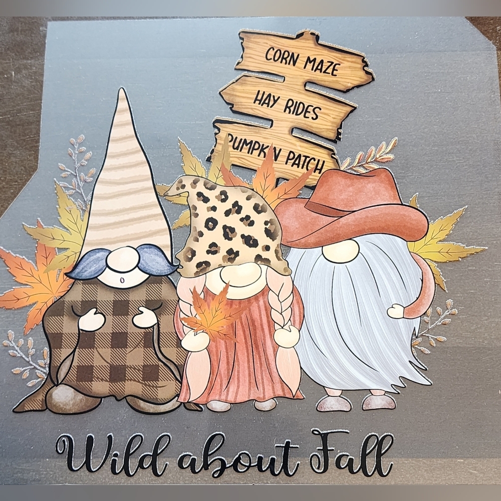 Wild About Fall Gnome Decor